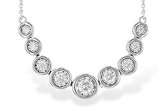 K218-16310: NECKLACE .50 TW
