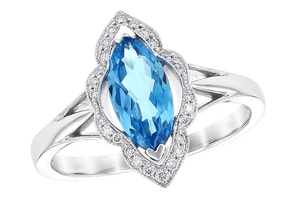 K300-89073: LDS RG 1.26 BLUE TOPAZ 1.37 TGW