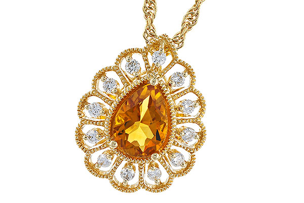 K301-76346: NECK .62 CITRINE .75 TGW