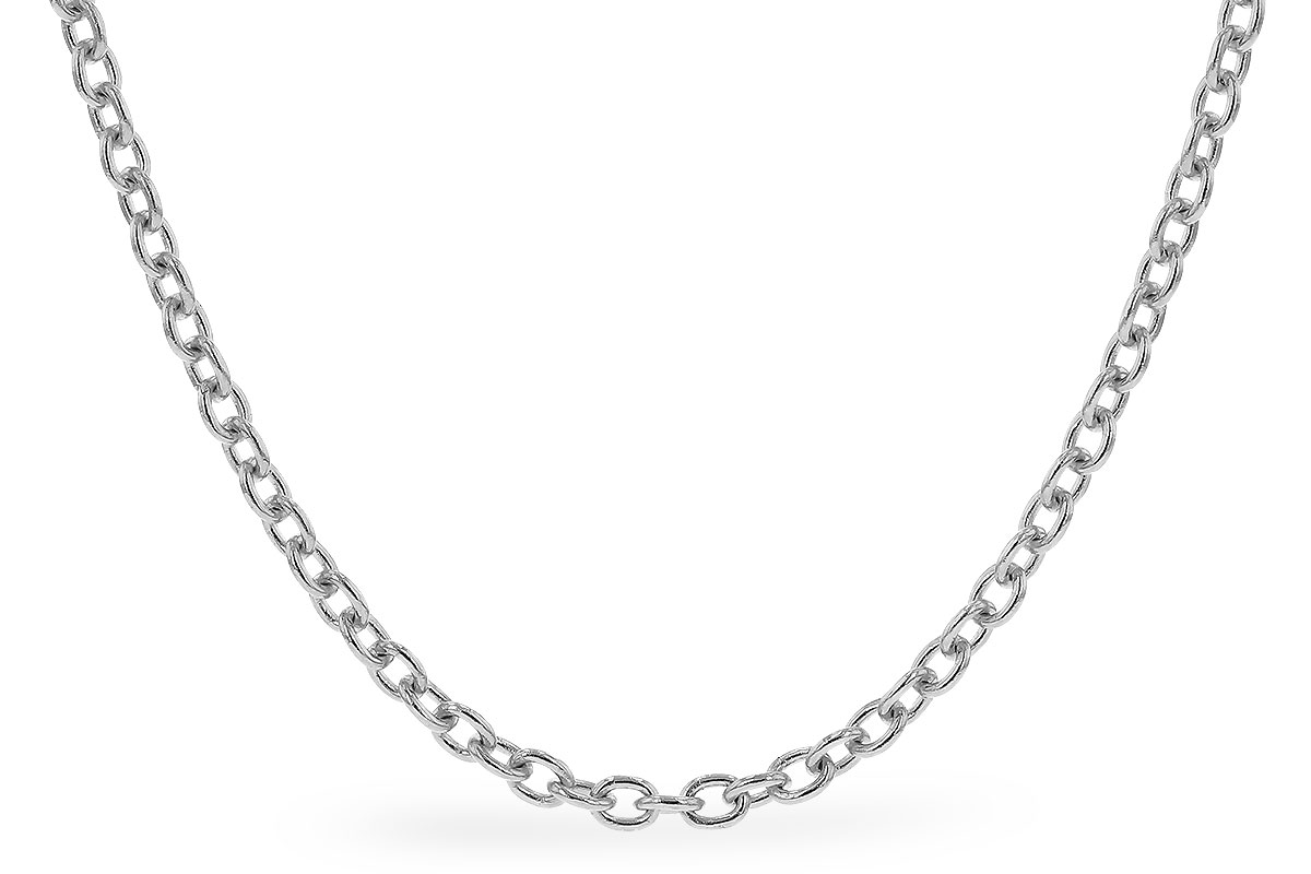 K301-79937: CABLE CHAIN (1.3MM, 14KT, 18IN, LOBSTER CLASP)