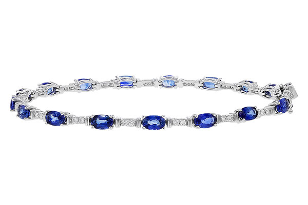 K302-66355: BRACELET 4.92 SAPPHIRE 5.24 TGW (7")