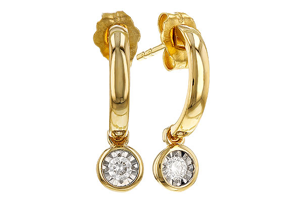 K302-70864: EARRINGS .10 TW