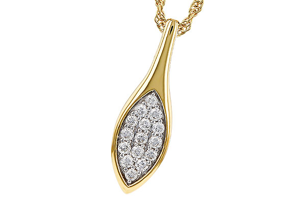 K302-70901: NECKLACE .20 TW