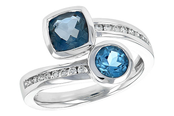 L217-27255: LDS RG 1.55 TW BLUE TOPAZ 1.70 TGW