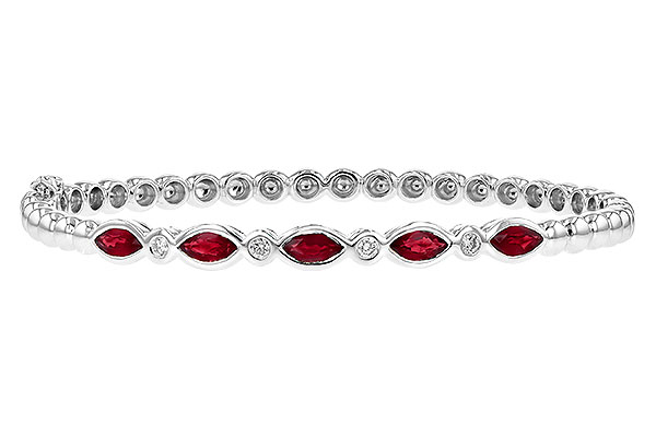 L218-17228: BANGLE 1.50 RUBY 1.63 TGW