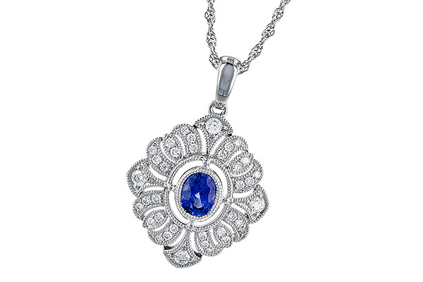 L300-84519: NECK .47 SAPP .72 TGW (5x4MM SAPPH)