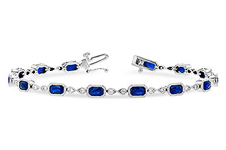 L300-85446: BRACELET 4.00 SAPP 4.32 TGW