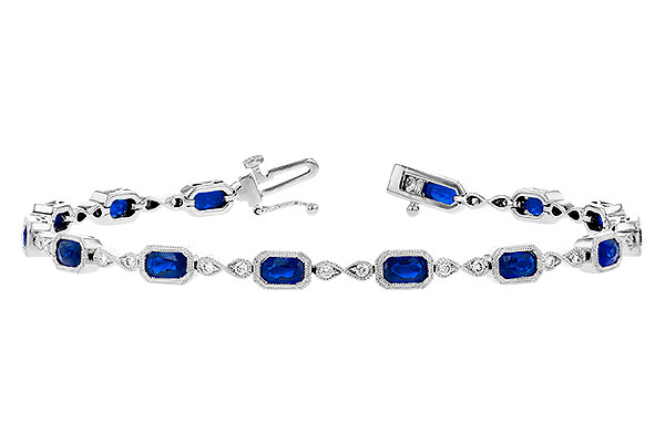 L300-85446: BRACELET 4.00 SAPP 4.32 TGW