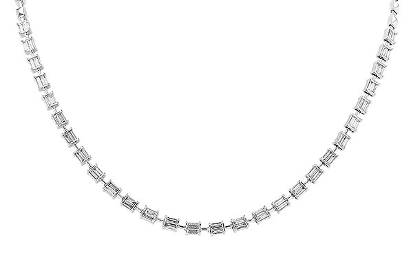 L301-77210: NECKLACE 2.02 TW BAGUETTE