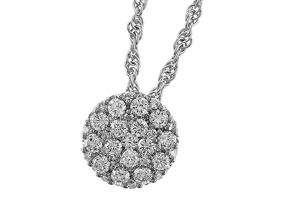 L302-67182: NECKLACE .25 TW