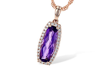 M218-17200: NECK 1.34 AMETHYST 1.46 TGW