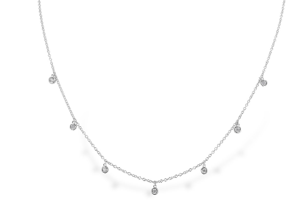 M301-74528: NECKLACE .12 TW (18")