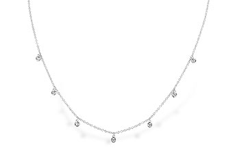 M301-74528: NECKLACE .12 TW (18 INCHES)