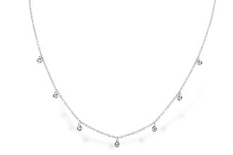 M301-74528: NECKLACE .12 TW (18")