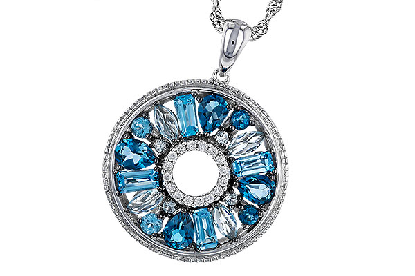 M302-68119: NECKLACE 1.67 BLUE TOPAZ 1.72 TGW