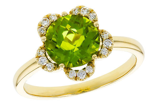 M302-72646: LDS RG 2.16 PERIDOT 2.28 TGW (8MM RD)